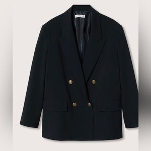 Mango Double Breasted Blazer